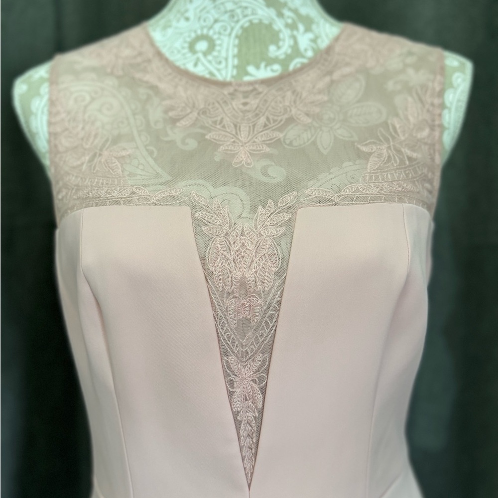 Rose Pink elegant cocktail dress- brand new with tag. Beautiful design. - Picture 4 of 13